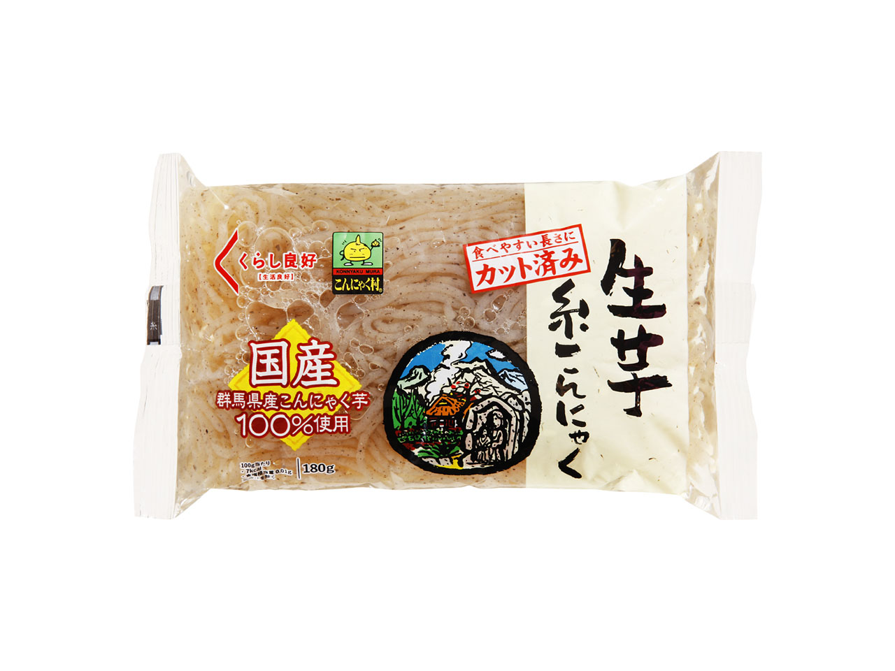 人気の贈り物が大集合 <br>有機生芋糸こんにゃく 広島原料 150g×5袋セット ムソー